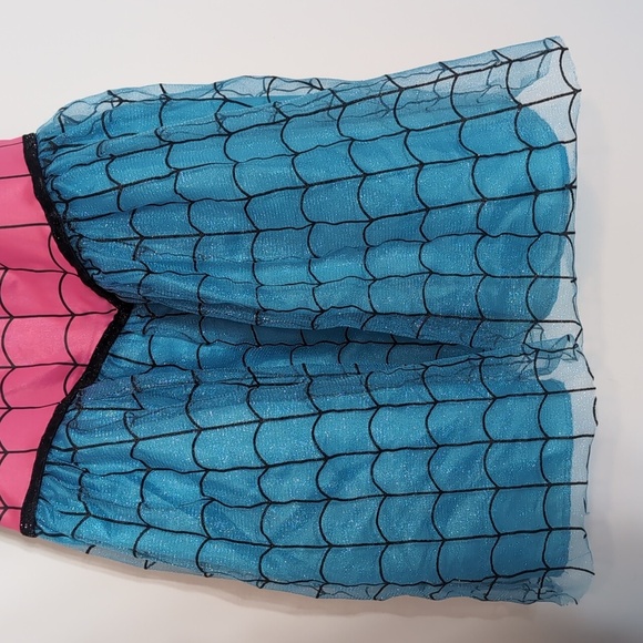 Girl's Marvel Spider Man Halloween Costume Dress Pink Blue - Picture 3 of 7